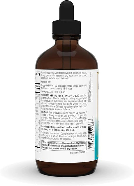 SOURCE NATURALS WELLNESS HERBAL RESIST 2OZ ALCFR
