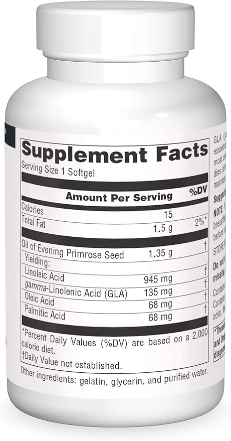 SOURCE NATURALS EVENING PRIMROSE 1350MG 60SG