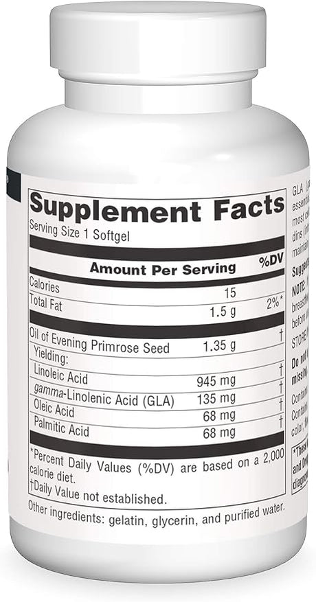 SOURCE NATURALS EVENING PRIMROSE 1350MG 60SG