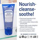 DR. BRONNER'S ORGANIC SHAVING SOAP PEPPERMINT 7 FLOZ