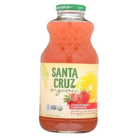 SANTA CRUZ ORGANIC Strawberry Lemonade 32 OZ