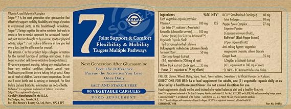 Solgar Solgar® No. 7 Vegetable Capsules 90V cap