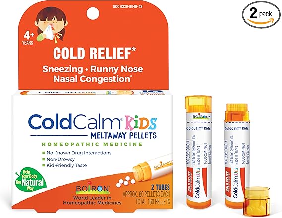 Boiron Cold Calm Kids Meltaway Tablets