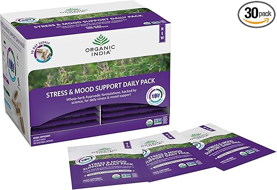 Stress & Mood Support Daily Pack 30 Daily Packs 180 Vegetable Capsules