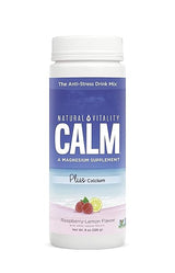 CALM PLUS CALCIUM RASP/LEM  8OZ
