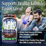 GENCEUTICS Plant Head Protein Chocolate 1.7 lbs