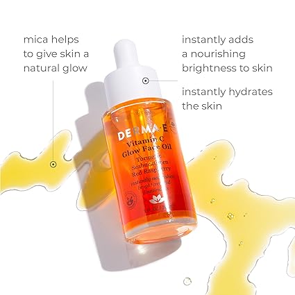 DERMA E VITAMIN C GLOW FACE OIL 1OZ