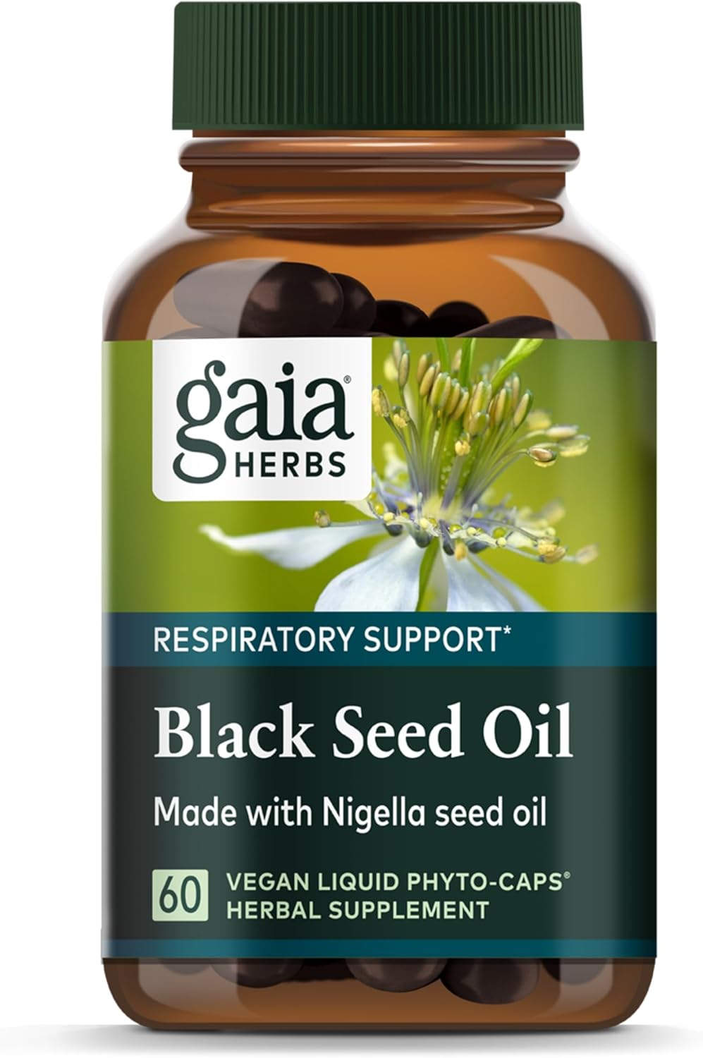 Gaia Herbs Black Seed Oil 60 ct