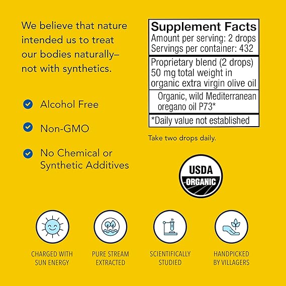 NORTH AMERICAN HERB & SPICE SUPER STRENGTH OREGANOL P73 1OZ