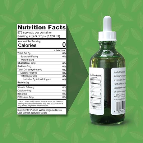 SWEET LEAF Stevia Extract, Clear 4 OZ