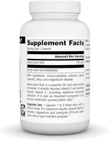 SOURCE NATURALS ALPHA LIPOIC ACID 100MG CAP 120C