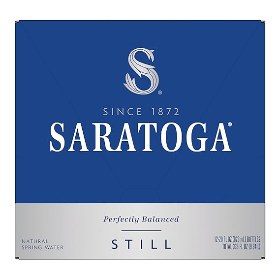 SARATOGA Still Spring Water 28 OZ