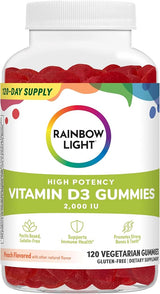 Rainbow Light VITAMIN D HIGH POTENCY GUMMIES 2000IU 60CT