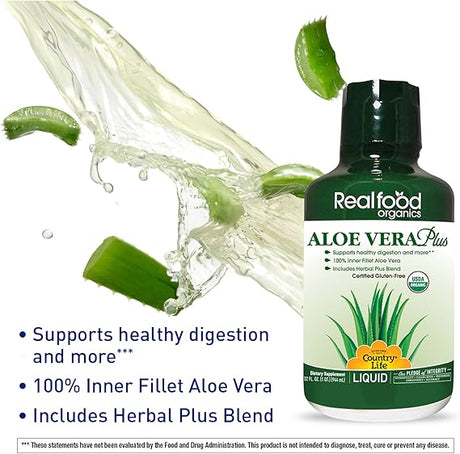 Country Life RFO ORGANIC ALOE VERA PLUS 32 Liquid