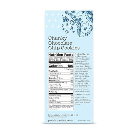 PAMELA`S Chunky Chocolate Chip 6.25 OZ