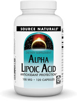 SOURCE NATURALS ALPHA LIPOIC ACID 100MG CAP 120C