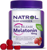 NATROL MELATONIN 10MG TIME RELEASE 35 GUMMY