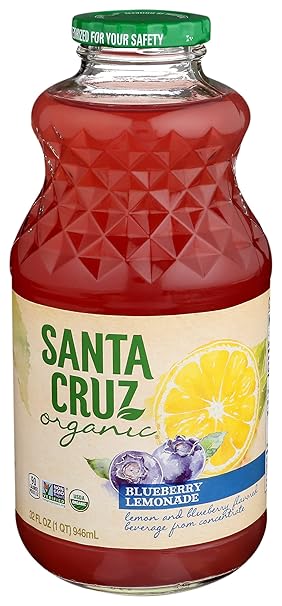 SANTA CRUZ ORGANIC Blueberry Lemonade 32 OZ