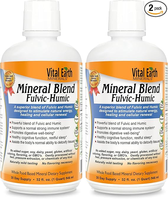 Fulvic Minerals Fulvic and Humic 32 fl oz