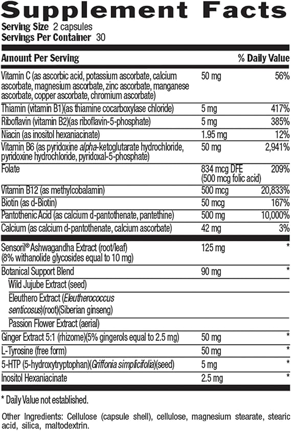 Country Life STRESS SHIELD 60 Vegicaps