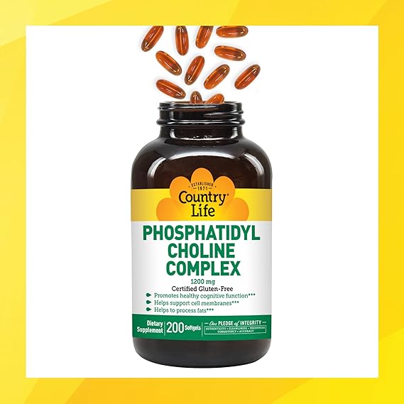 Country Life PHOSPHATIDYL CHOLINE 200 Softgel