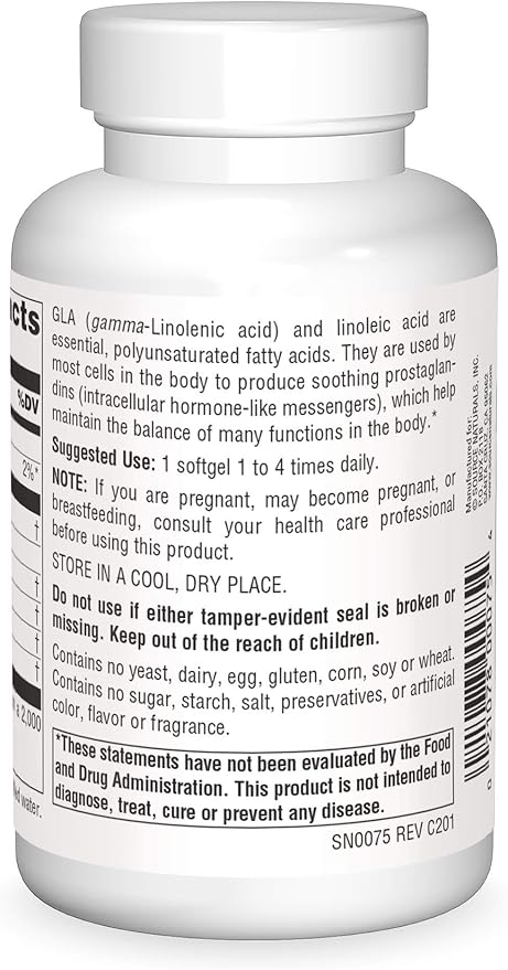 SOURCE NATURALS EVENING PRIMROSE 1350MG 60SG