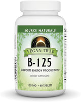 SOURCE NATURALS B-125 60 TABLETS