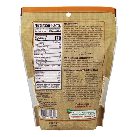 BOB`S RED MILL White Quinoa 13 OZ
