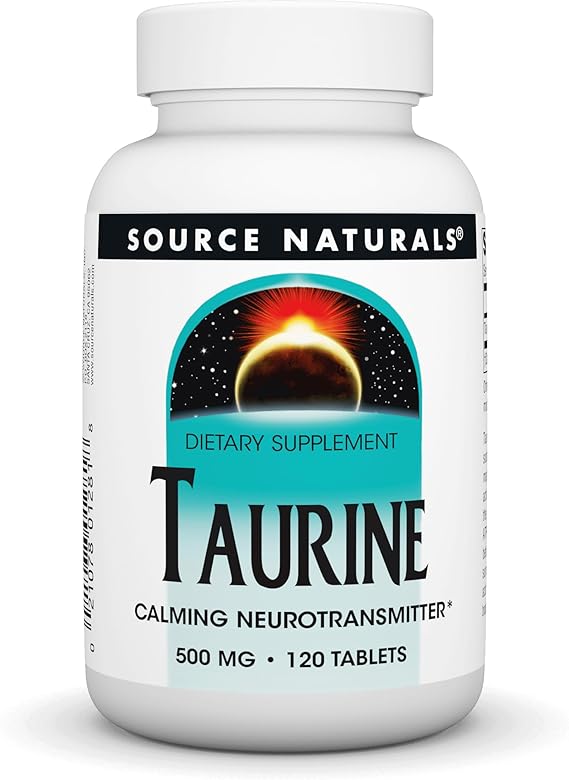 SOURCE NATURALS TAURINE 500MG TABS 120T