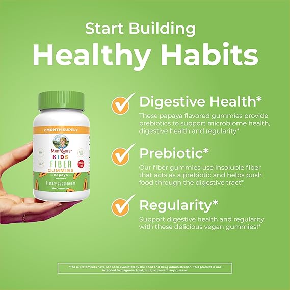 Mary Ruth's Kids Fiber Gummies (60 count)