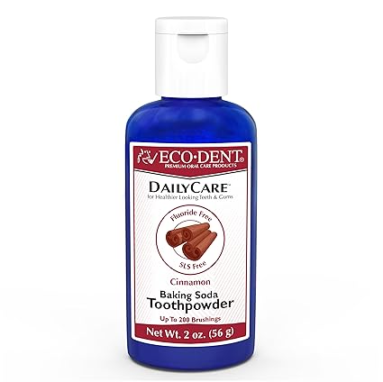 ECO DENT BAKING SODA TOOTHPOWDER CINNAMON 2OZ