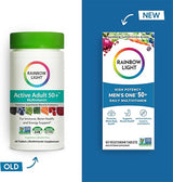 Rainbow Light HIGH POTENCY MEN’S ONE 50+ DAILY MULTIVITAMIN 60CT