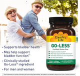 Country Life GO LESS BLADDER HEALTH SUPPORT 60 Vegicaps