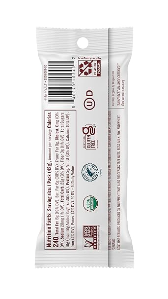 JUSTIN`S Dark Chocolate Peanut Pieces 1.5 OZ