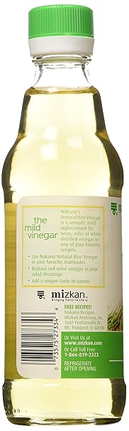 NAKANO Natural Rice Vinegar 6/12 OZ