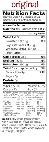 MARY`S GONE CRACKERS Original 6.5 OZ