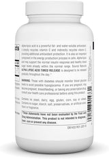 SOURCE NATURALS ALPHA-LIPOIC ACID 300MGT/R 120