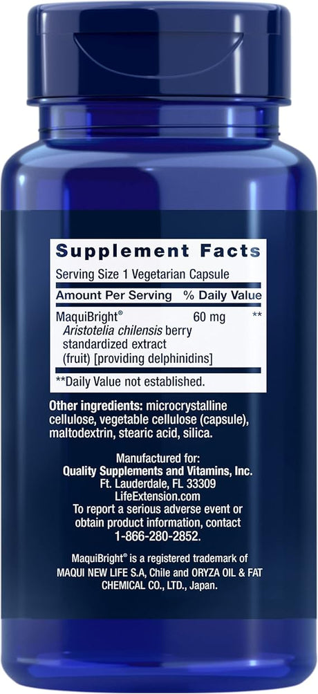 Tear Support With MaquiBright 60 mg 30 Vegetarian Capsules