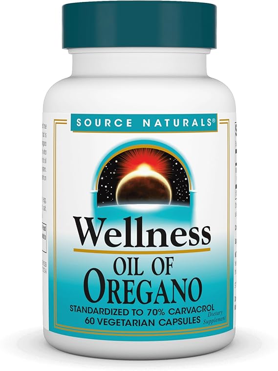 SOURCE NATURALS WELLNESS OIL OF OREGANO 60C