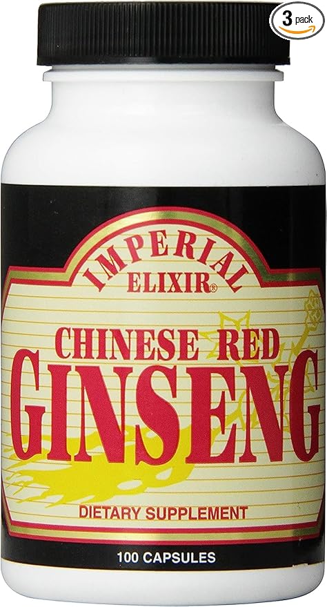 IMPERIAL ELIXIR GINSENG CHINESE RED GINSENG 100C