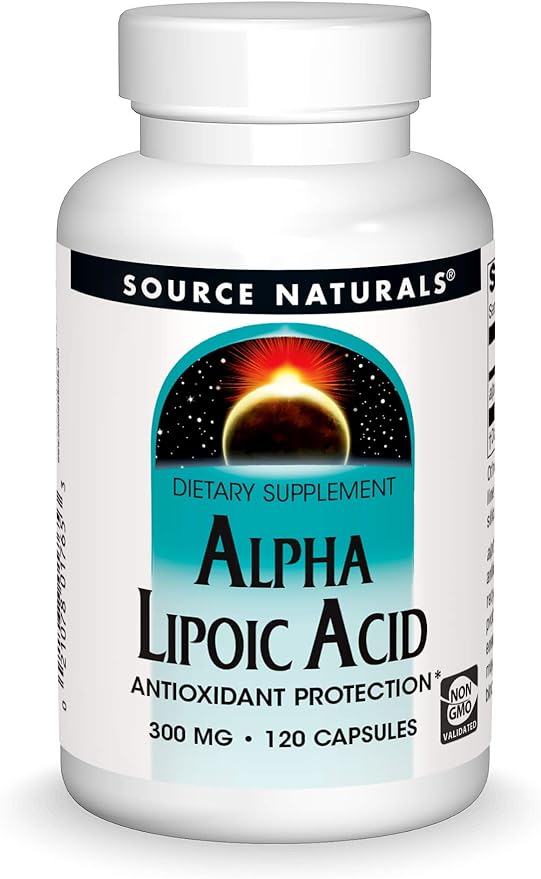 SOURCE NATURALS ALPHA LIPOIC ACID 300MG CAP 120C