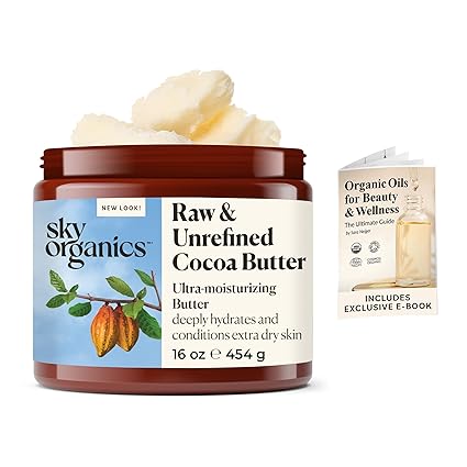 SKY ORGANICS ORGANIC COCOA CONDITIONING BUTTER WITH AVOCADO OIL 2.3 OZ