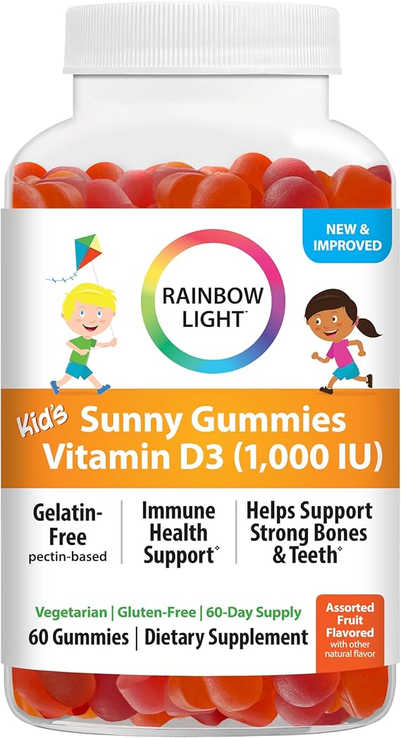 Rainbow Light KID'S SUNNY GUMMIES 1,000 IU 60CT