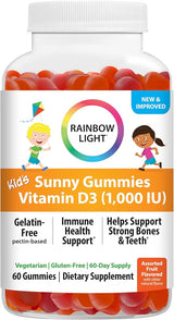Rainbow Light KID'S SUNNY GUMMIES 1,000 IU 60CT