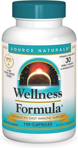SOURCE NATURALS WELLNESS FORMULA CAPS 120C