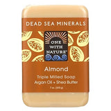 ONE WITH NATURE ALMOND BAR SOAP 7OZ
