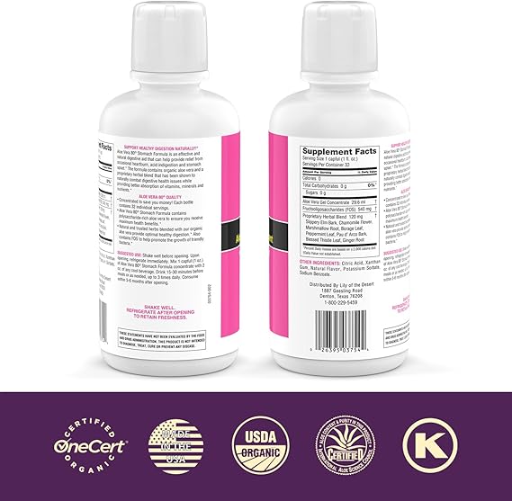 LILY OF THE DESERT AV 80 STOMACH FORMULA 32OZ