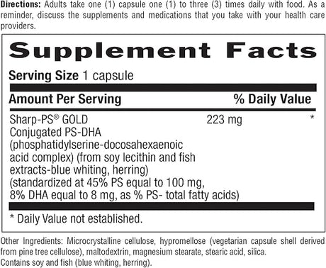 Country Life SHARP THOUGHT 60CT 60 Capsule