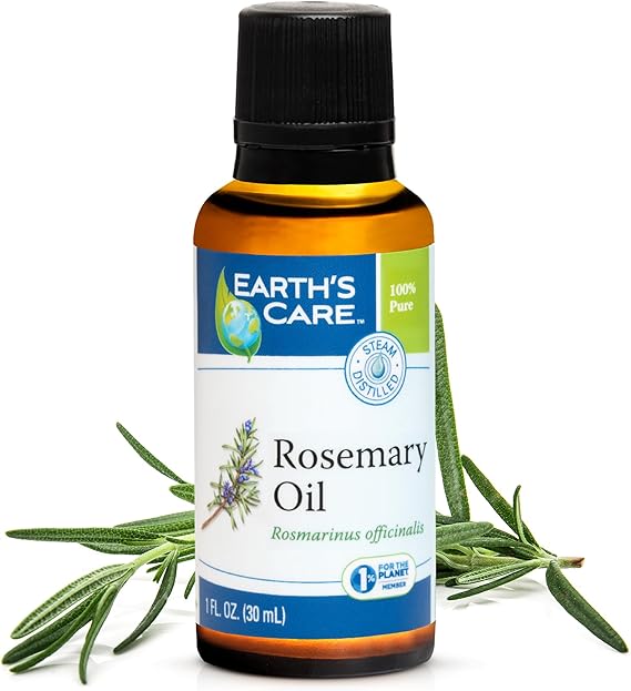 EARTH'S CARE ROSEMARY OIL 100% PURE & NATURAL 1OZ