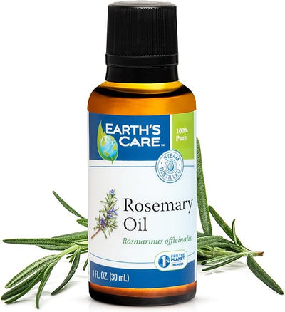 ACEITE DE ROMERO EARTH'S CARE 100% PURO Y NATURAL 1OZ